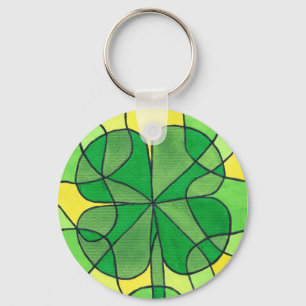 Shamrocknyckelring Nyckelring