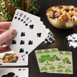 Shamrocks & a Leprechaun Casinokort