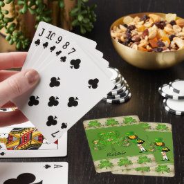 Shamrocks & a Leprechaun Casinokort