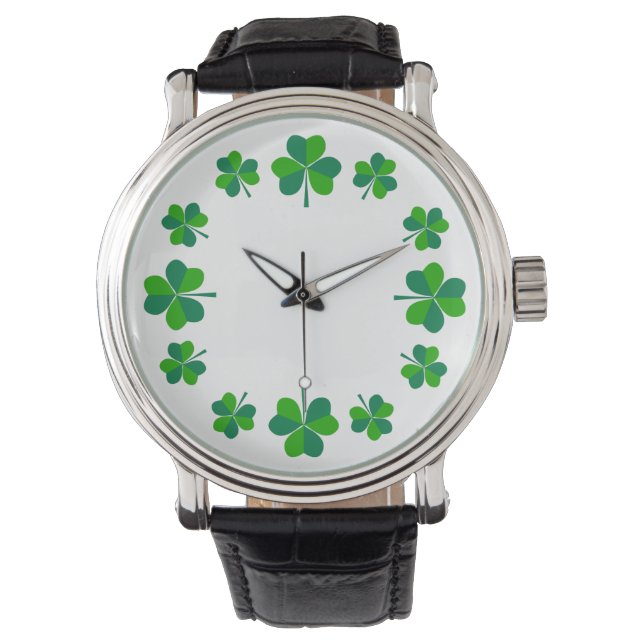 Shamrocks Armbandsur (Framsida)