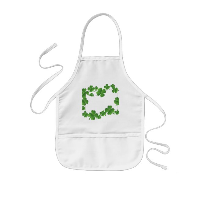 Shamrocks Barnförkläde (Framsidan)