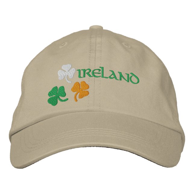 Shamrocks Broderad Keps (Framsida)