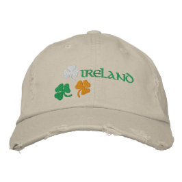 Shamrocks Broderad Keps