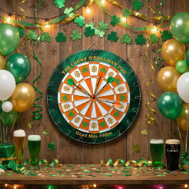 Shamrocks & Celtic Knots Irländsk Pub Darttavla