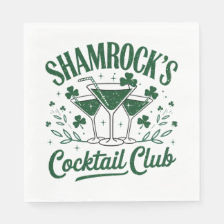 Shamrocks Cocktail Klubb Pappersservett