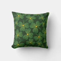 Shamrocks Design Dekorativ kudde