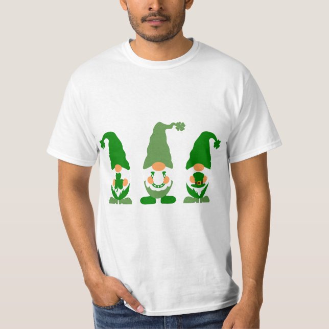 Shamrocks - en symbol för Irish Tur T Shirt (Framsida)