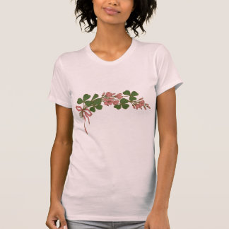 Shamrocks & Flowers Vintage St. Patrick's Day Tee