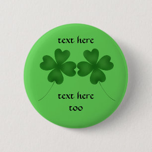 Shamrocks för St Patricks Knapp