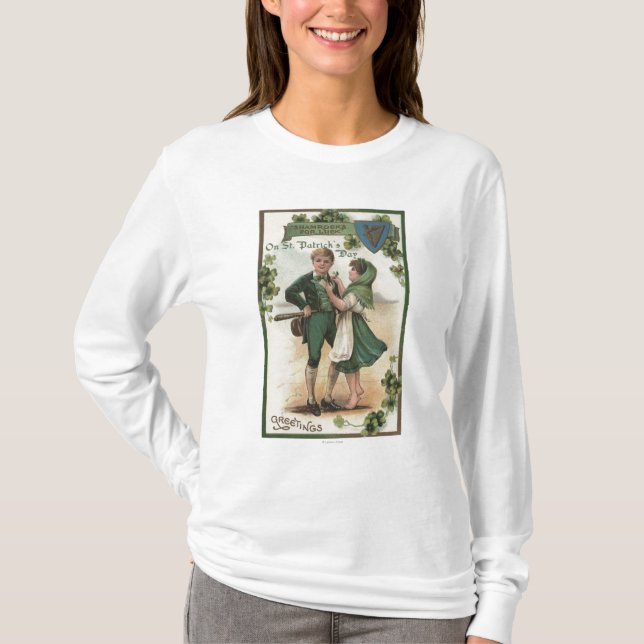 Shamrocks för tur tee (Framsida)