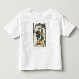 Shamrocks för tur tee shirt