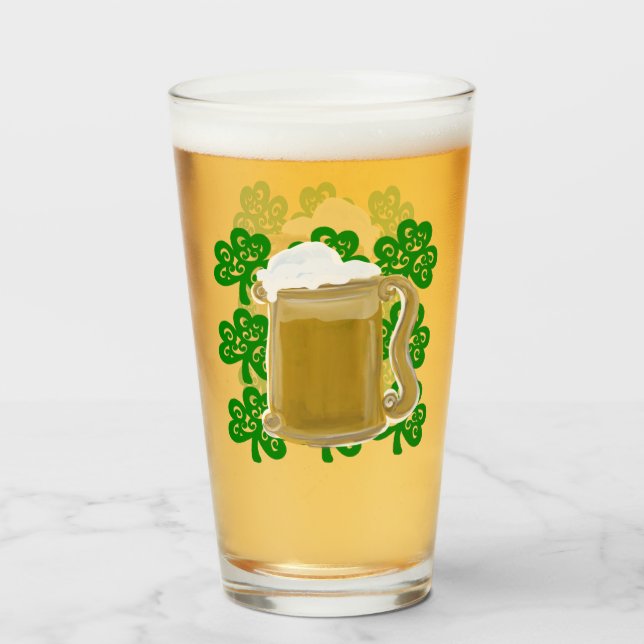 SHAMROCKS GLASKOPP (Framsida fylld)