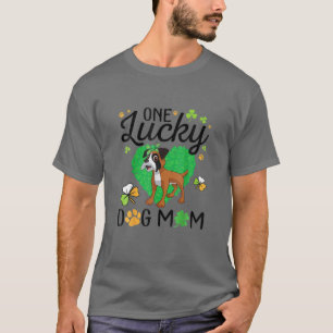 Shamrocks Heart Lycklig St Patrick Day One Lucky B T Shirt