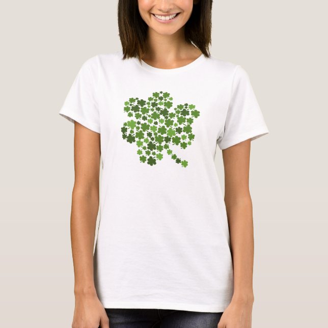 Shamrocks i en Shamrock Tröja (Framsida)
