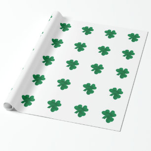 Shamrocks - inpackning av papper presentpapper