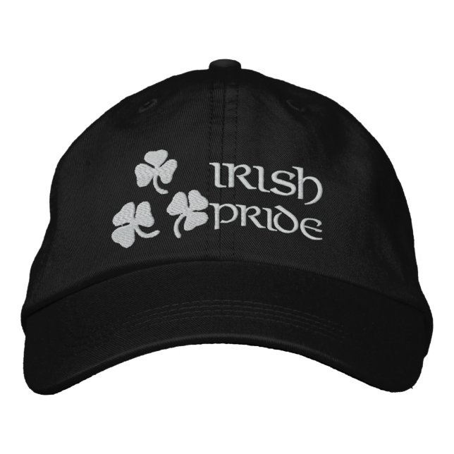 Shamrocks Irish Pride Broderad Keps (Framsida)