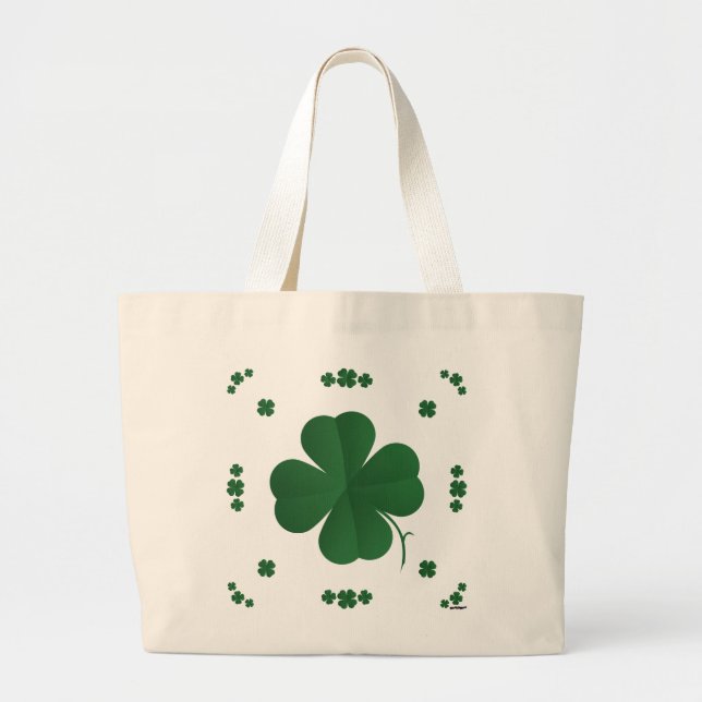 Shamrocks Jumbo Tygkasse (Framsidan)