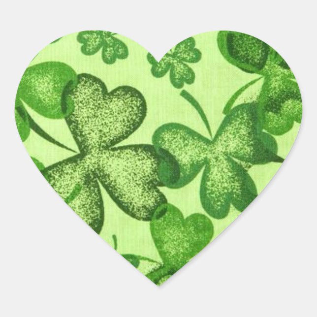 Shamrocks - Klistermärke (Framsida)