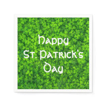 Shamrocks Klöver Lämnar St. Patrick's Day Party