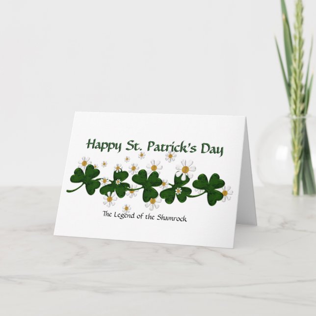 Shamrocks Kort (Framsida)
