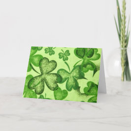 Shamrocks - kort