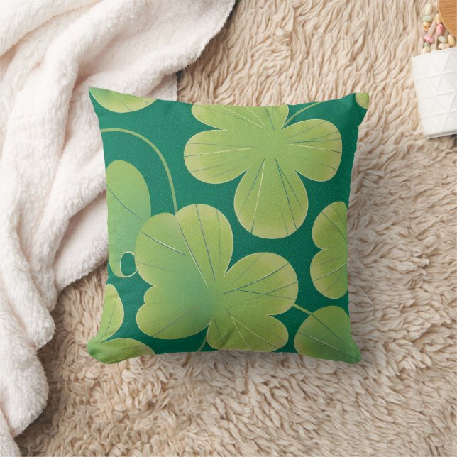 Shamrocks Kudde (Filt)