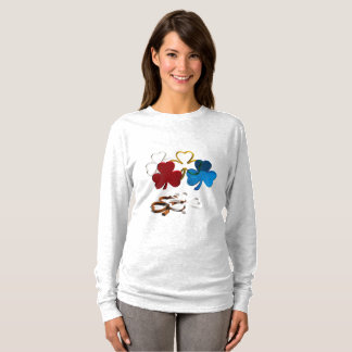 Shamrocks Långärmad topp T Shirt