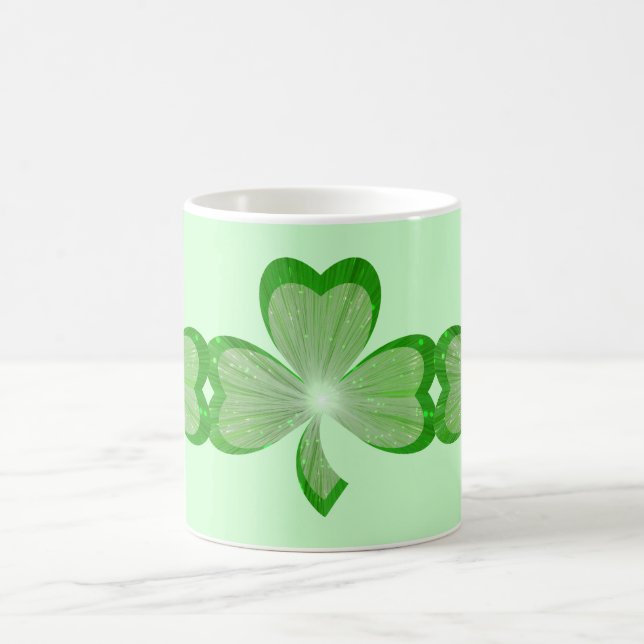 Shamrocks mugg grönt (Center)