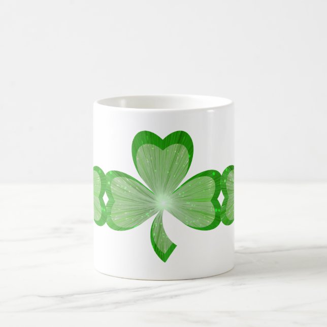 Shamrocks mugg white (Center)