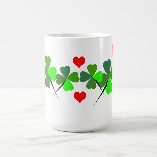 Shamrocks och Hearts Mugg (Center)