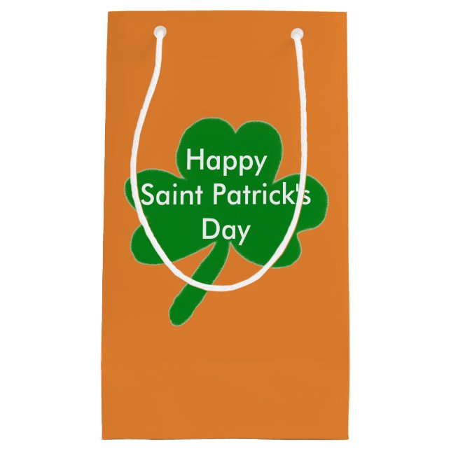 Shamrocks Saint patrick's day Gift Bags (Framsidan)