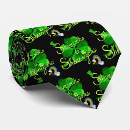 Shamrocks & Shenanigans Neck Tie Slips