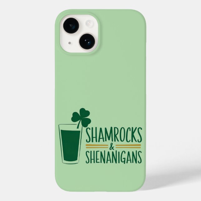 Shamrocks & Shenanigans: St. Patrick's Day Design (Baksida)