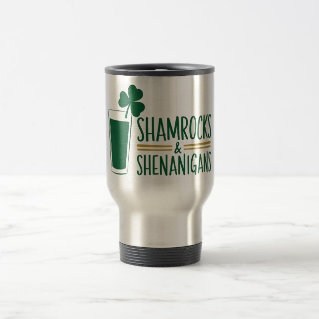 Shamrocks & Shenanigans: St. Patrick's Day Design Resemugg (Center)