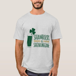 Shamrocks & Shenanigans: St. Patrick's Day Design T Shirt