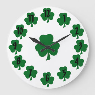 Shamrocks Stor Klocka