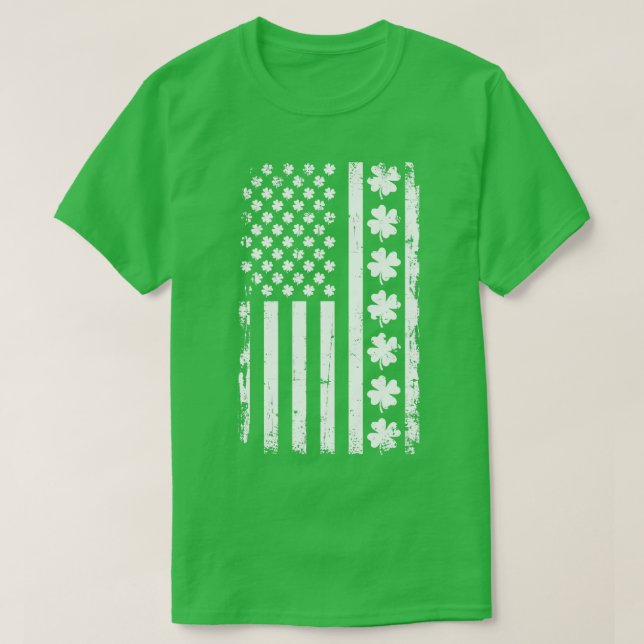 Shamrocks USA vintage T Shirt (Design framsida)