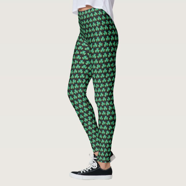 Shamrocksdamasker Leggings (Vänster)