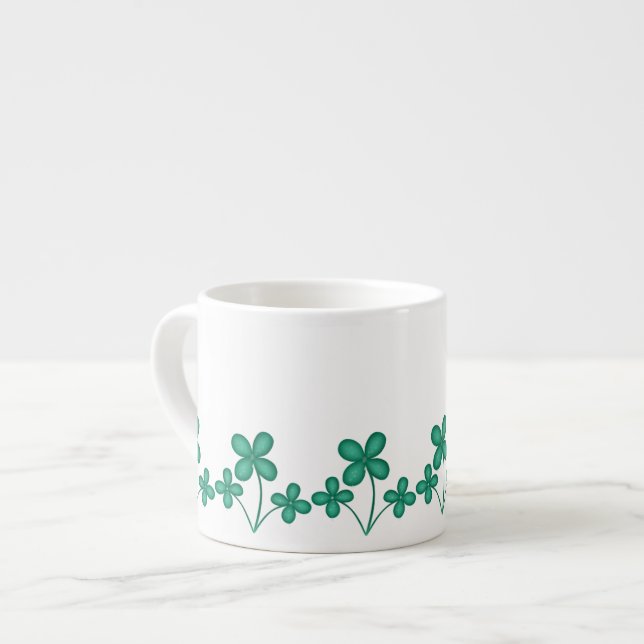 Shamrocksespressomugg Espressomugg (Framsida vänster)