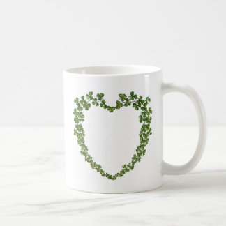 Shamrockshjärta Kaffemugg