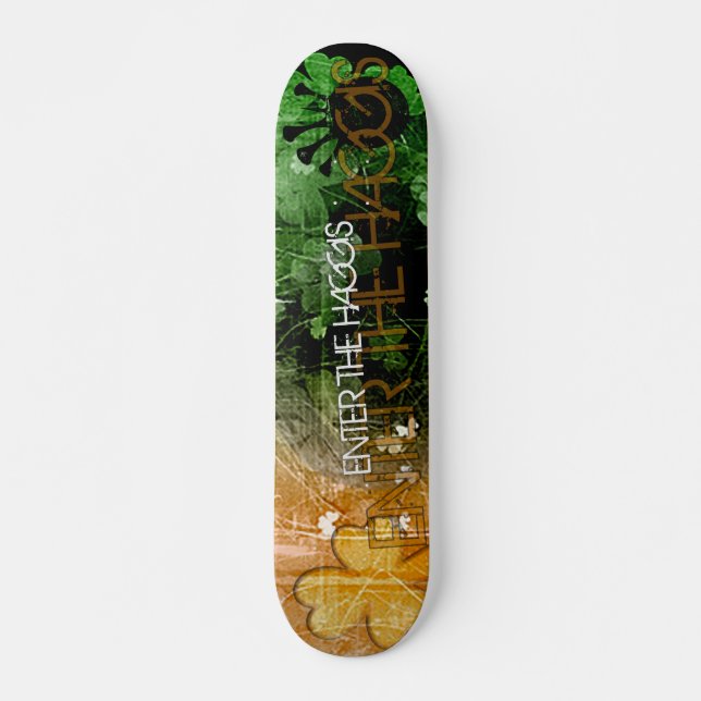 SHAMROCKSKATEBOARD OLD SCHOOL SKATEBOARD BRÄDA 18 CM (Framsida)