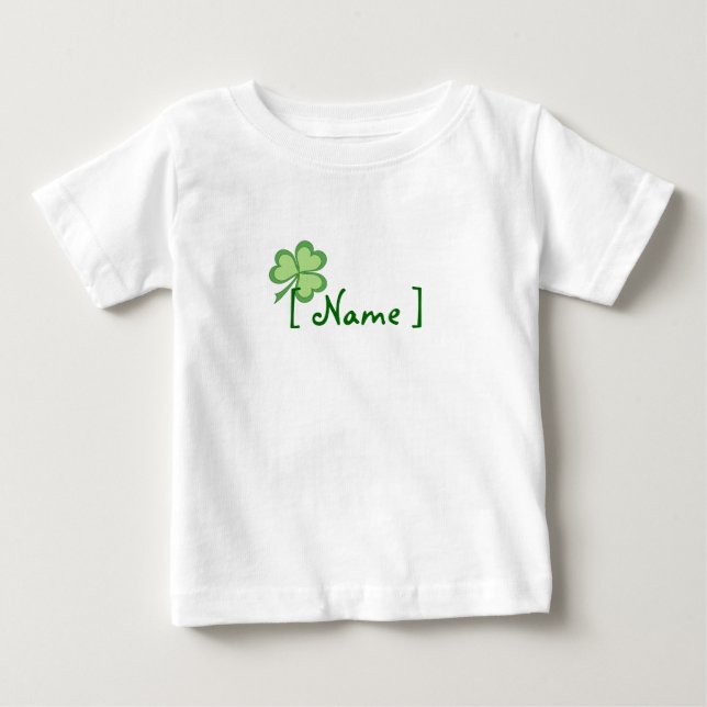 Shamrockskjorta T Shirt (Framsida)