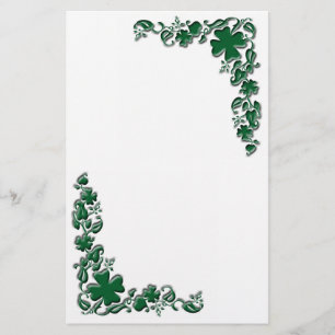 Shamrockträdgård Brevpapper
