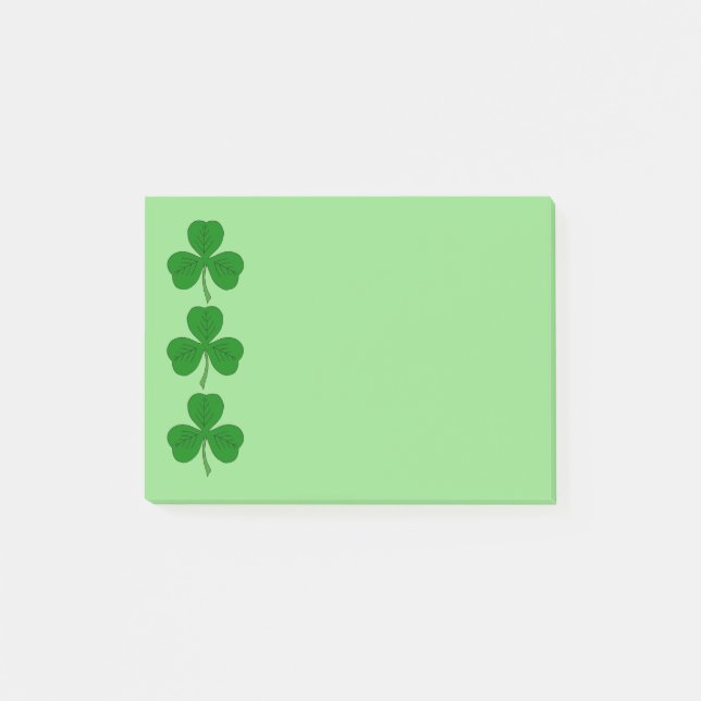 ShamrockTrio Post-it Block (Framsida)