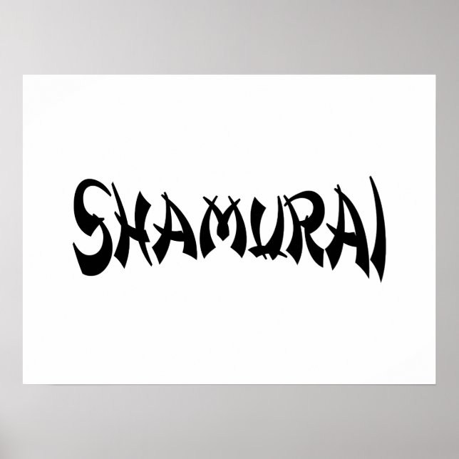 SHAMURAI POSTER (Framsidan)