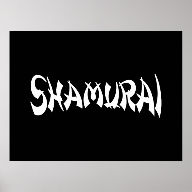SHAMURAI POSTER (Framsidan)