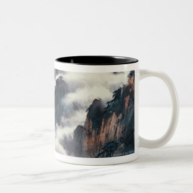SHAN FÖR MT. HUANG Två-Tonad MUGG (Höger)