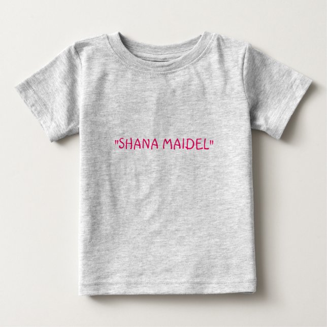 "SHANA MAIDEL" (söt liten flicka) Tee (Framsida)
