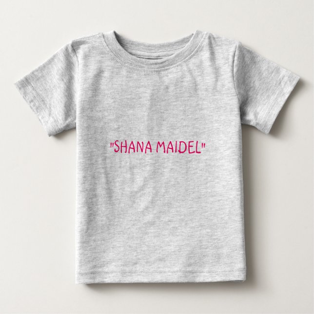 "SHANA MAIDEL" (söt liten flicka) Tee Shirt (Framsida)