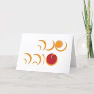 Shanah Tova - Rosh Hashanah hebreisk hälsning Helgkort